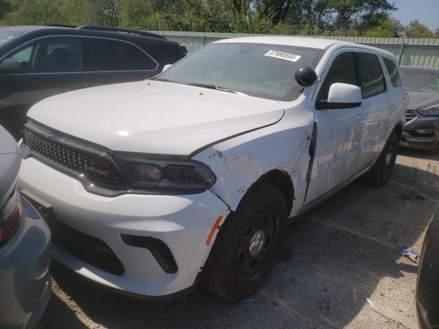 DODGE DURANGO PU 2022 with VIN 1C4SDJFT8NC192553 - Photo from auction