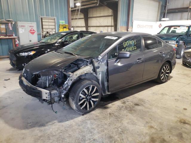 HONDA CIVIC EXL 2015 with VIN 2HGFB2F92FH500513 - Photo from auction