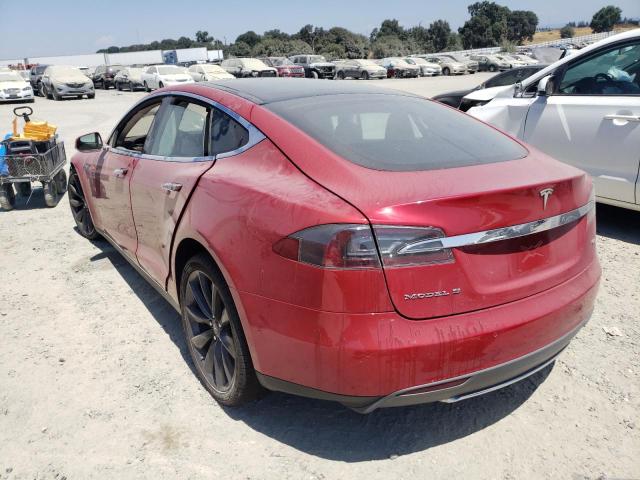 Photo 2 from auction – 2015 TESLA MODEL S 70 with VIN 5YJSA1S17FFP76167
