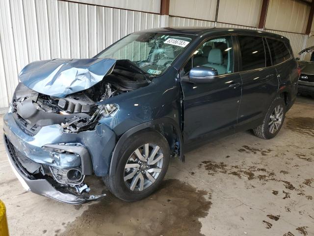 Photo 1 from auction – 2022 HONDA PILOT EXL with VIN 5FNYF6H55NB037817