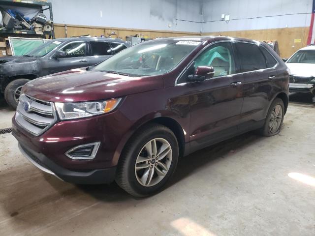 FORD EDGE SEL 2017 with VIN 2FMPK4J92HBB81783 - Photo from auction