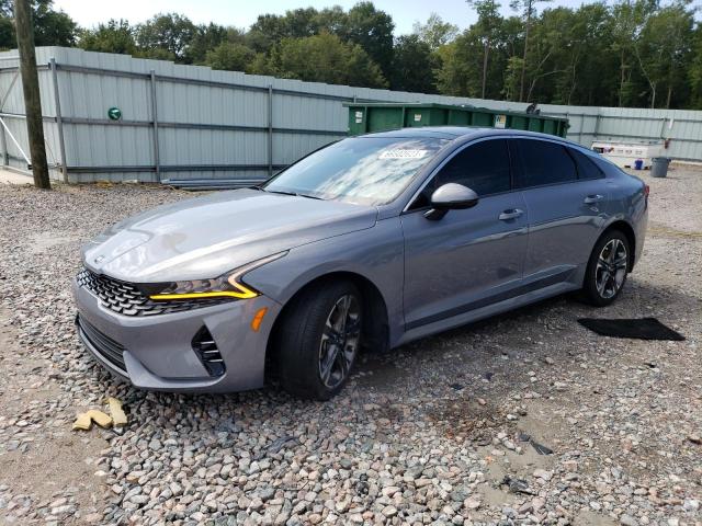 KIA K5 EX 2021 with VIN 5XXG34J24MG036615 - Photo from auction