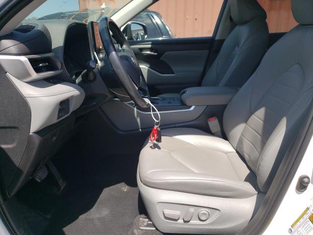 Photo 7 from auction – 2021 TOYOTA HIGHLANDER with VIN 5TDGZRAH6MS529064