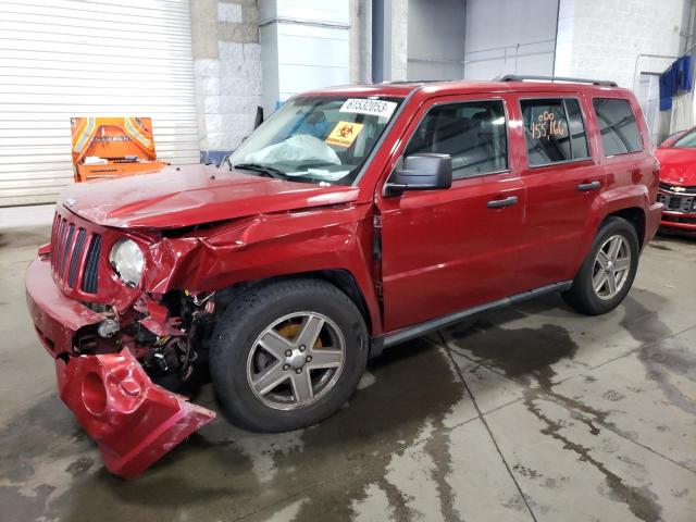 JEEP PATRIOT SP 2008 with VIN 1J8FF28W68D516082 - Photo from auction