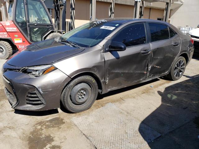 TOYOTA COROLLA L 2017 with VIN 2T1BURHE6HC781237 - Photo from auction