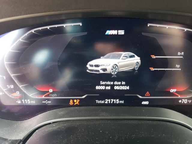 Photo 9 from auction – 2022 BMW M5 with VIN WBS83CH07NCH79463