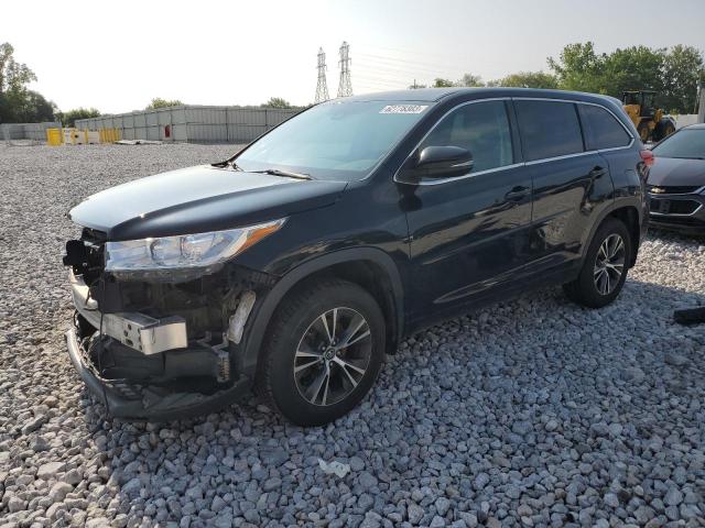 TOYOTA HIGHLANDER 2017 with VIN 5TDBZRFH6HS375626 - Photo from auction