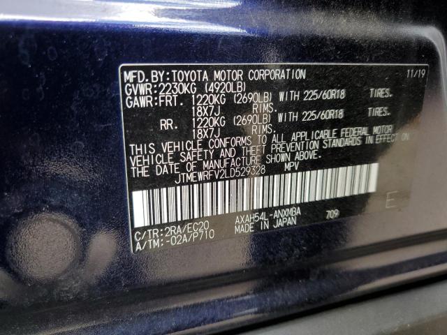 Photo 14 from auction – 2020 TOYOTA RAV4 XSE with VIN JTMEWRFV2LD529328