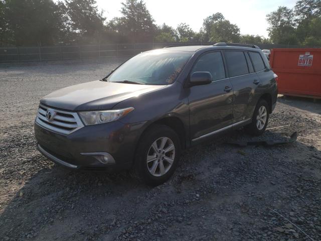 TOYOTA HIGHLANDER 2011 with VIN 5TDBK3EH2BS078301 - Photo from auction