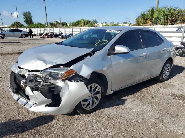 TOYOTA COROLLA L 2019 with VIN 2T1BURHE4KC187950 - Photo from auction