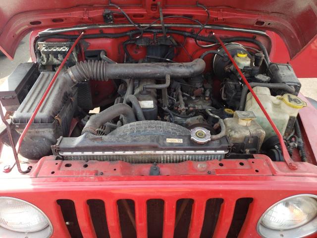 Снимка 11 от търг – 2000 JEEP WRANGLER / с VIN 1J4FA49S0YP738526