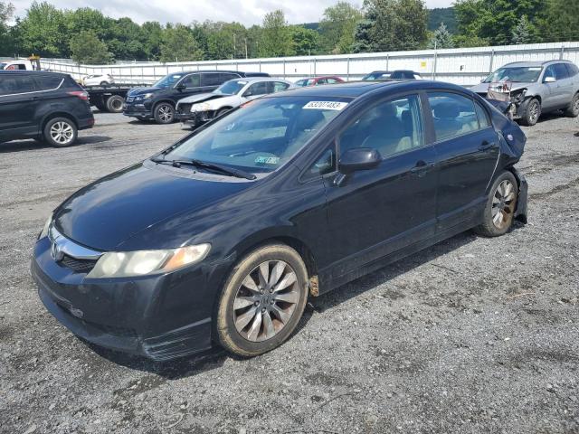 HONDA CIVIC EX 2009 with VIN 1HGFA16899L025289 - Photo from auction