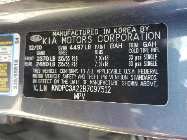 Photo 14 from auction – 2011 KIA SPORTAGE E with VIN KNDPC3A22B7097512