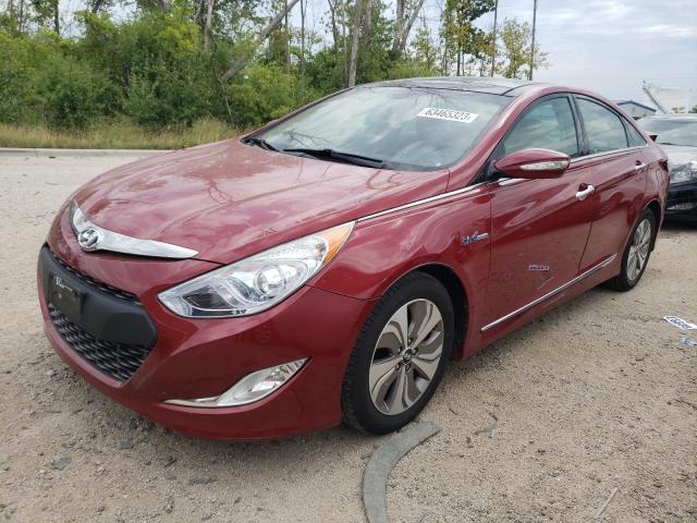 HYUNDAI SONATA HYB 2013 with VIN KMHEC4A43DA080833 - Photo from auction