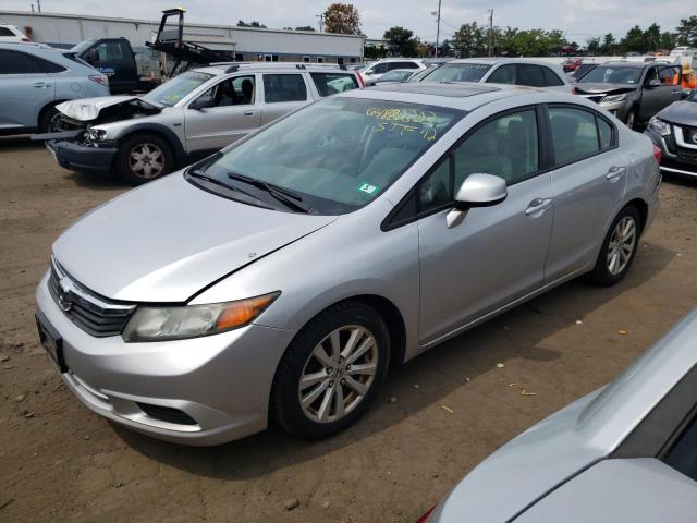 HONDA CIVIC EX 2012 with VIN 2HGFB2F89CH335918 - Photo from auction