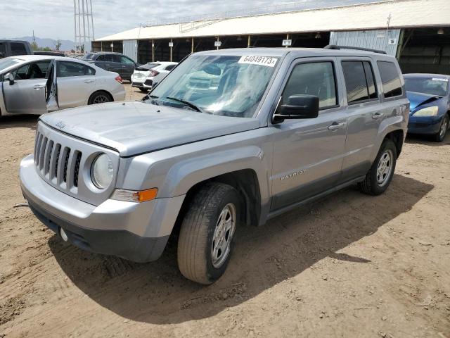 JEEP PATRIOT SP 2016 with VIN 1C4NJPBBXGD583898 - Photo from auction