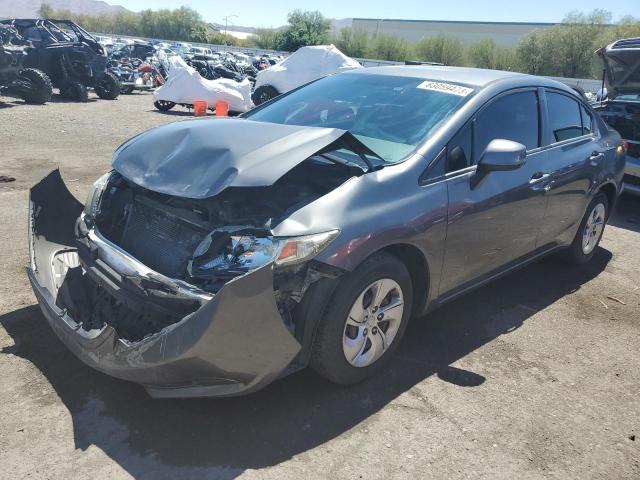 HONDA CIVIC LX 2013 with VIN 19XFB2F56DE043807 - Photo from auction