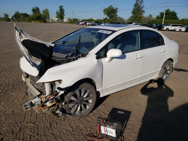 HONDA CIVIC EXL 2010 with VIN 2HGFA1F06AH012849 - Photo from auction