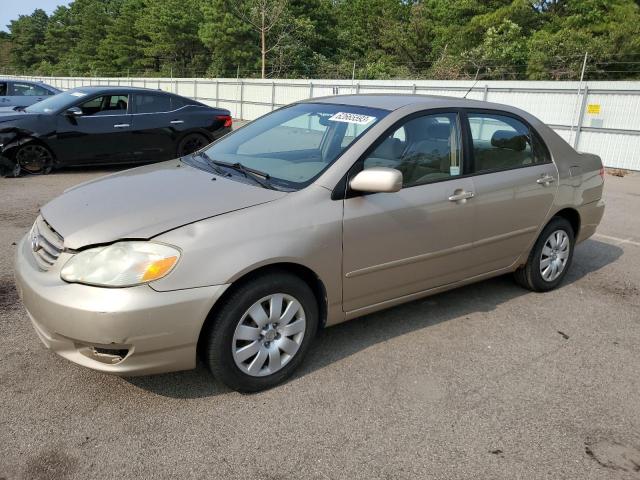 TOYOTA COROLLA CE 2004 with VIN 2T1BR32E54C294922 - Photo from auction