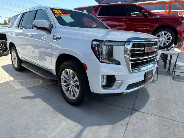 GMC YUKON SLT 2021 with VIN 1GKS2BKD0MR372376 - Photo from auction
