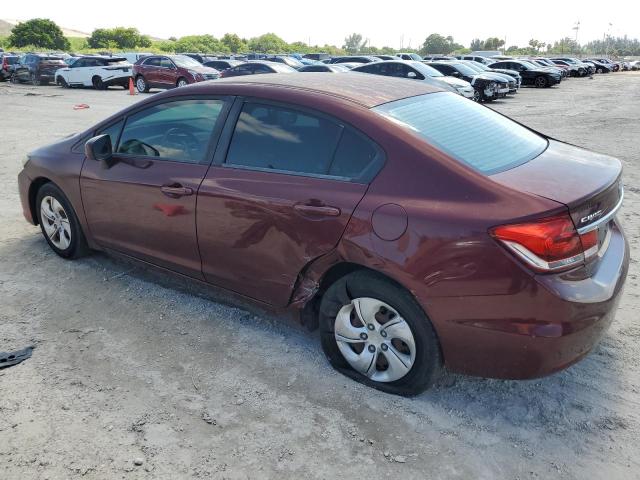Photo 2 from auction – 2014 HONDA CIVIC LX with VIN 2HGFB2E5XEH553568