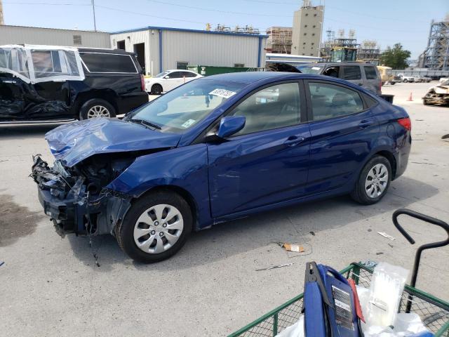 HYUNDAI ACCENT SE 2017 with VIN KMHCT4AEXHU189195 - Photo from auction