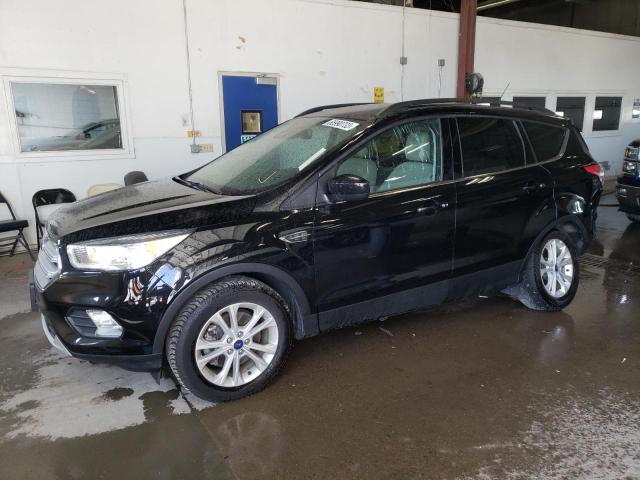 FORD ESCAPE SEL 2018 with VIN 1FMCU9HD7JUD37381 - Photo from auction