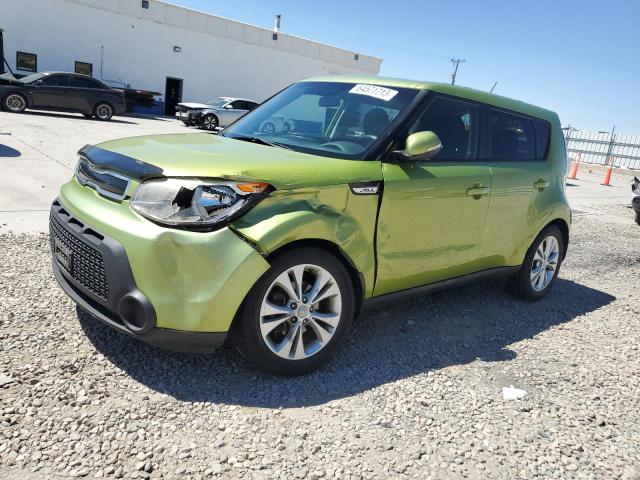 KIA SOUL + 2014 с VIN KNDJP3A55E7707055 - Снимка от търг