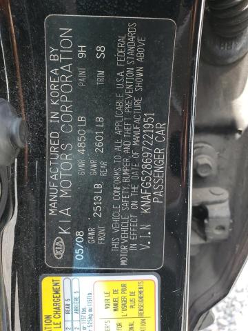 Photo 14 from auction – 2009 KIA RONDO BASE with VIN KNAFG528697221951