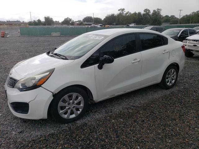 KIA RIO LX 2014 with VIN KNADM4A39E6389678 - Photo from auction