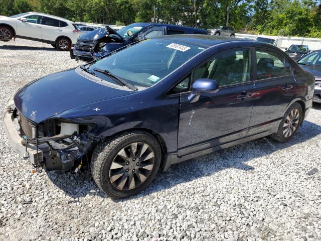HONDA CIVIC EX 2009 with VIN 1HGFA168X9L024586 - Photo from auction