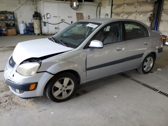 KIA RIO BASE 2007 with VIN KNADE123X76239835 - Photo from auction