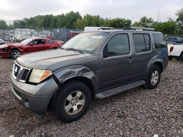 NISSAN PATHFINDER 2005 with VIN 5N1AR18W65C727105 - Photo from auction
