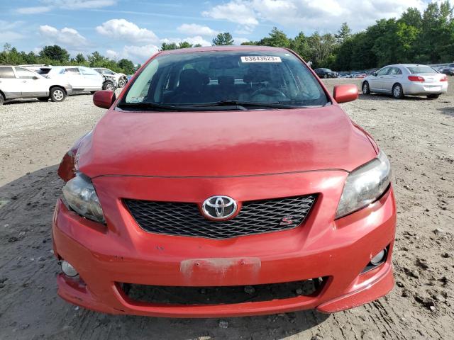 Photo 5 from auction – 2009 TOYOTA COROLLA BA with VIN 2T1BU40E69C143893
