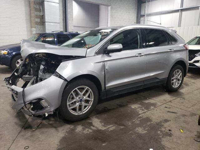 FORD EDGE SEL 2021 with VIN 2FMPK4J98MBA01166 - Photo from auction