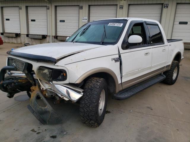FORD F150 SUPER 2001 with VIN 1FTRW08L61KB54626 - Photo from auction