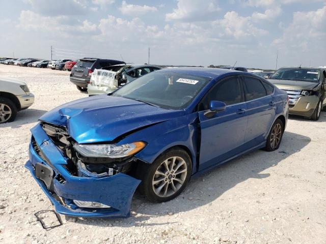 FORD FUSION SE 2017 with VIN 3FA6P0HD5HR277337 - Photo from auction