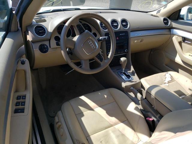 Photo 8 from auction – 2007 AUDI A4 2.0T CA with VIN WAUDF48HX7K031608