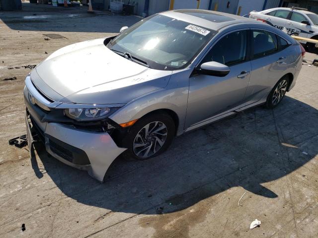 HONDA CIVIC EX 2017 with VIN 19XFC2F77HE054741 - Photo from auction