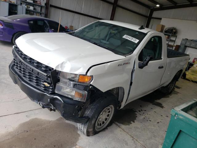CHEVROLET SILVERADO 2021 with VIN 3GCNWAEF4MG405237 - Photo from auction