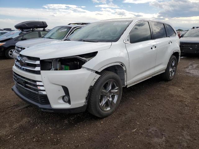 TOYOTA HIGHLANDER 2018 with VIN 5TDDZRFH7JS843443 - Photo from auction