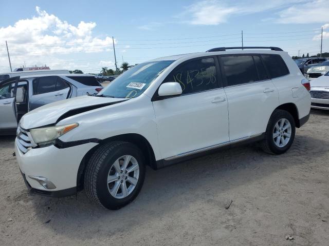 TOYOTA HIGHLANDER 2012 مع رقم تعريف المركبة 5TDZK3EH4CS069826 - صورة من المزاد
