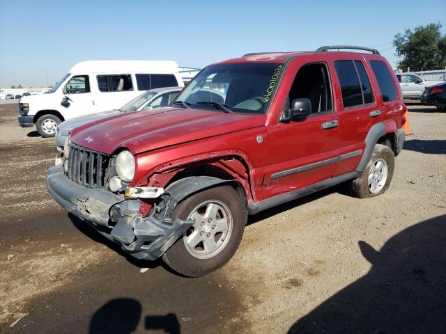 Photo 1 from auction – 2006 JEEP LIBERTY SP with VIN 1J4GL48K06W252835