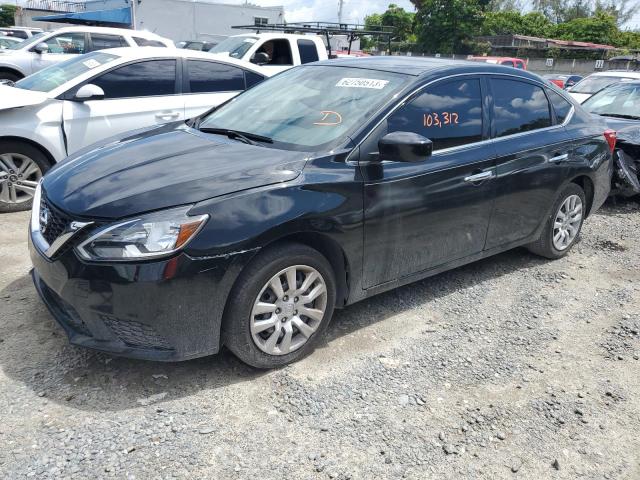 NISSAN SENTRA S 2018 with VIN 3N1AB7AP1JY300238 - Photo from auction
