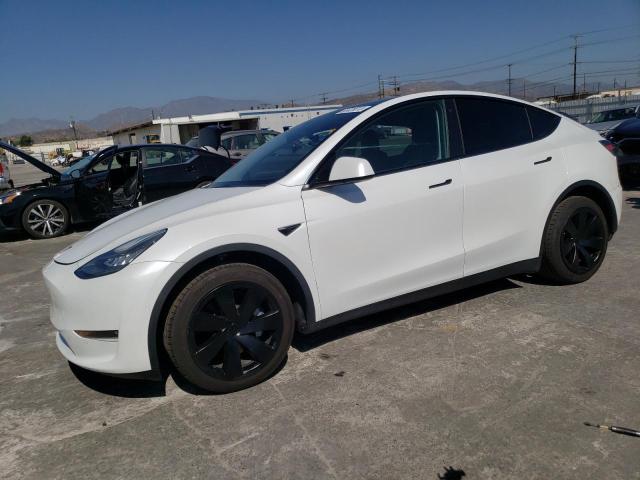 TESLA MODEL Y 2021 with VIN 5YJYGDEE2MF198257 - Photo from auction