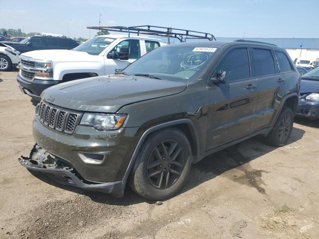 JEEP GRAND CHER 2017 with VIN 1C4RJFAG4HC628348 - Photo from auction