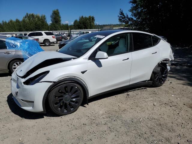 TESLA MODEL Y 2022 with VIN 7SAYGDEF6NF410204 - Photo from auction