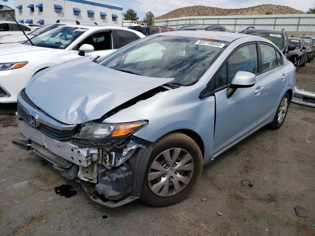 HONDA CIVIC LX 2012 with VIN 2HGFB2F53CH599402 - Photo from auction
