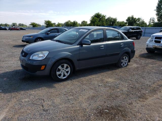 KIA RIO BASE 2009 with VIN KNADE223896479250 - Photo from auction