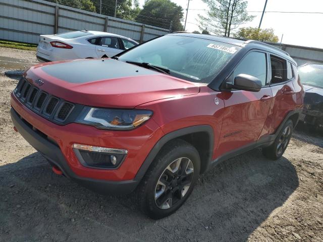 JEEP COMPASS TR 2018 with VIN 3C4NJDDB7JT180345 - Photo from auction
